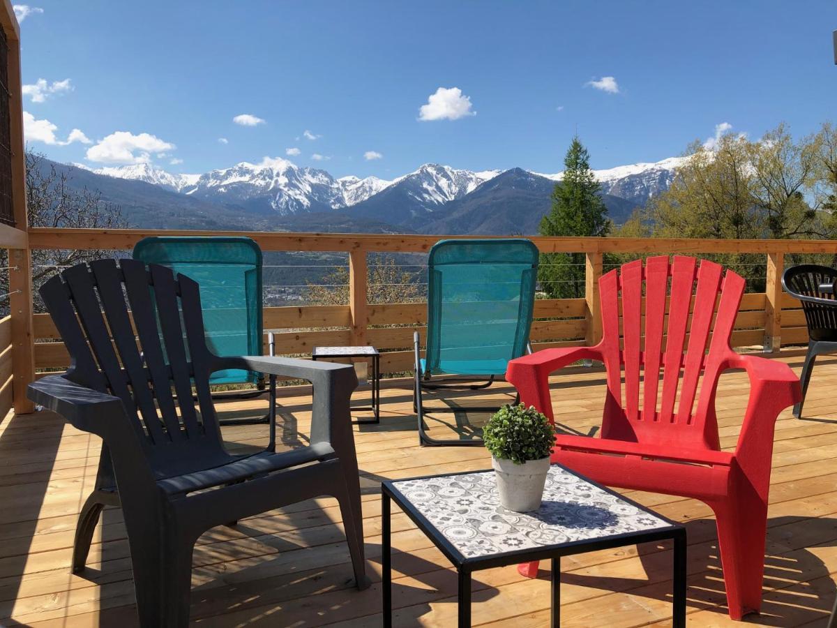Chalet Avec Vue Lac Embrun Ngoại thất bức ảnh