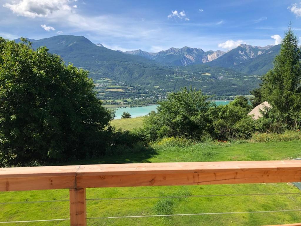 Chalet Avec Vue Lac Embrun Ngoại thất bức ảnh